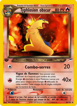 Typhlosion Obscur 10/105