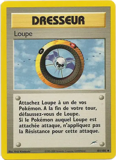 Image de la carte Pokemon Loupe (Édition 1) 101/105