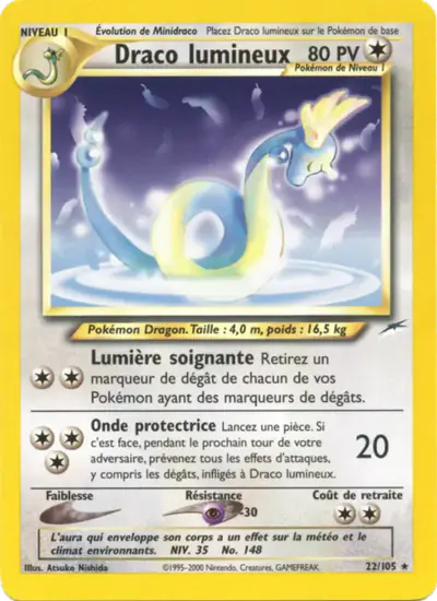 Image de la carte Pokemon Draco lumineux (Édition 1) 22/105