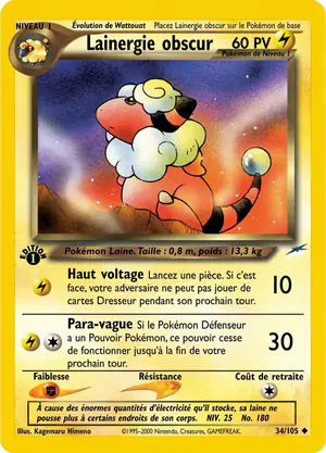 Lainergie Obscur 34/105