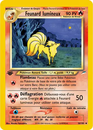 Feunard lumineux 50/105