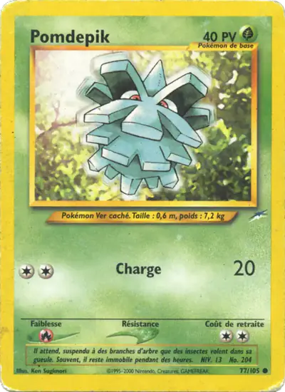 Image de la carte Pokemon Pomdepik (Édition 1) 77/105