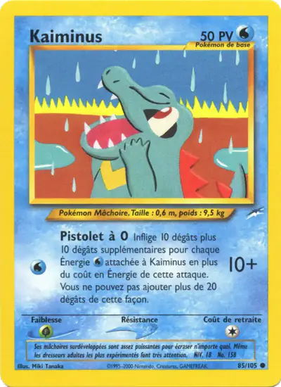 Image de la carte Pokemon Kaiminus (Édition 1) 85/105