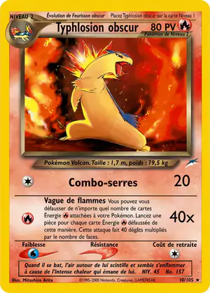 Typhlosion Obscur 10/105