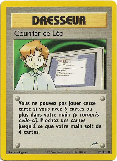 Image de la carte Pokemon Courrier de Léo 105/105