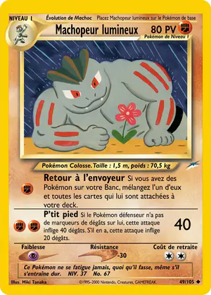 Machopeur lumineux 49/105