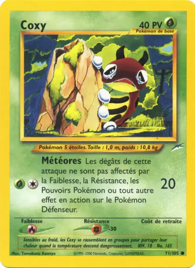 Image de la carte Pokemon Coxy 71/105