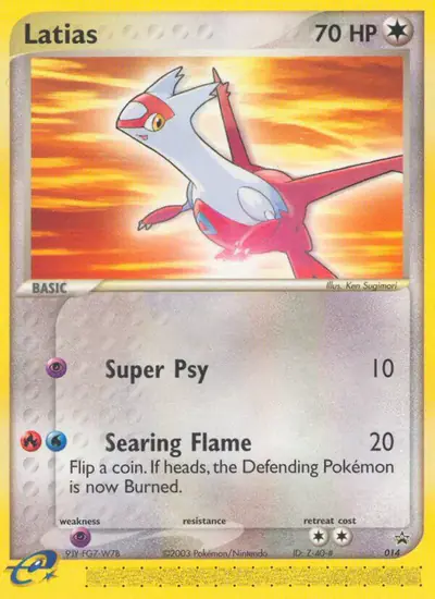 Image de la carte Pokemon Latias 014/40