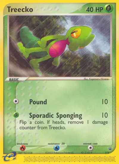 Image de la carte Pokemon Treecko 016/40