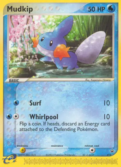 Image de la carte Pokemon Mudkip 018/40