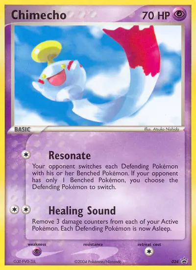 Image de la carte Pokemon Chimecho 024/40