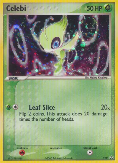 Image de la carte Pokemon Celebi 029/40