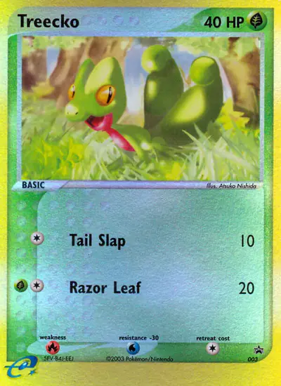 Image de la carte Pokemon Treecko 003/40