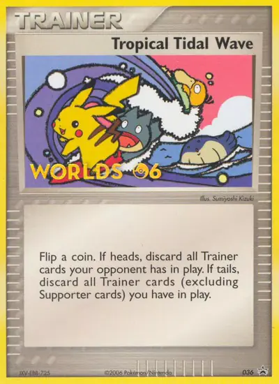 Image de la carte Pokemon Tropical Tidal Wave 036/40