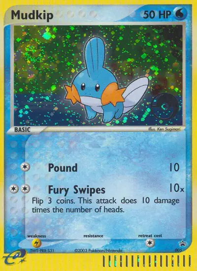 Image de la carte Pokemon Mudkip 005/40