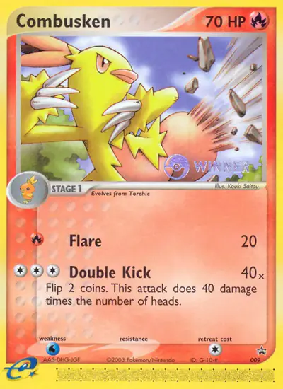 Image de la carte Pokemon Combusken 009/40