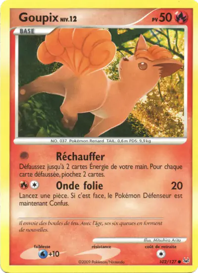 Image de la carte Pokemon Goupix 102/127