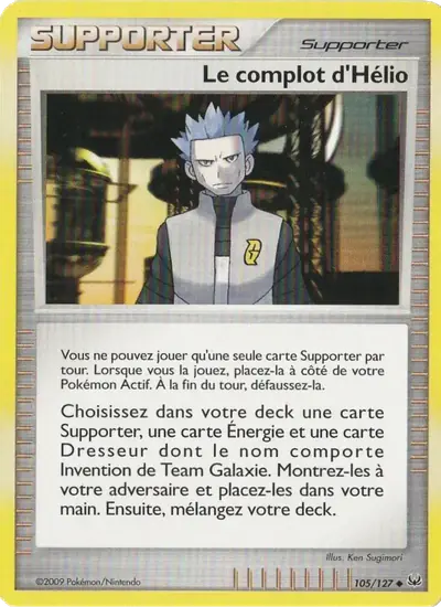 Image de la carte Pokemon Le complot d'Hélio 105/127
