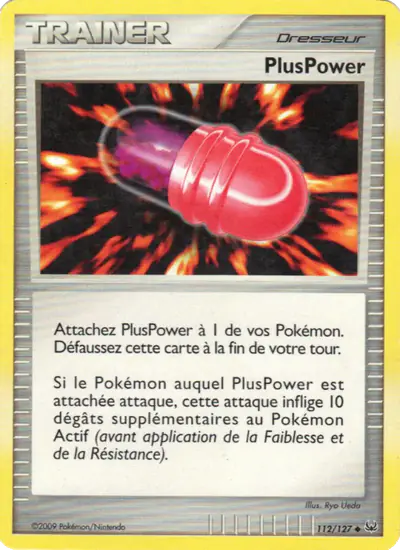 Image de la carte Pokemon PlusPower 112/127