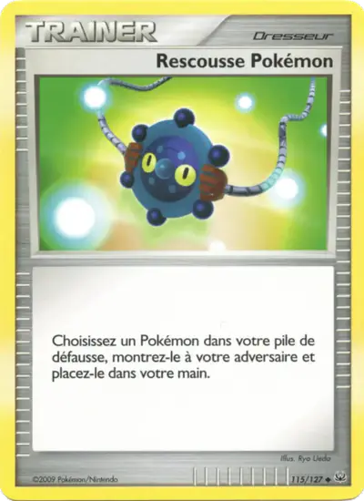 Image de la carte Pokemon Rescousse Pokémon 115/127