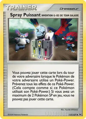 Spray Puissant Invention G-103 de Team Galaxie 117/127