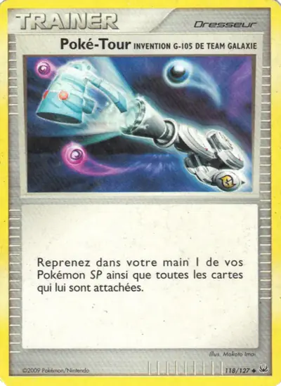 Image de la carte Pokemon Poké-Tour Invention G-105 de Team Galaxie 118/127