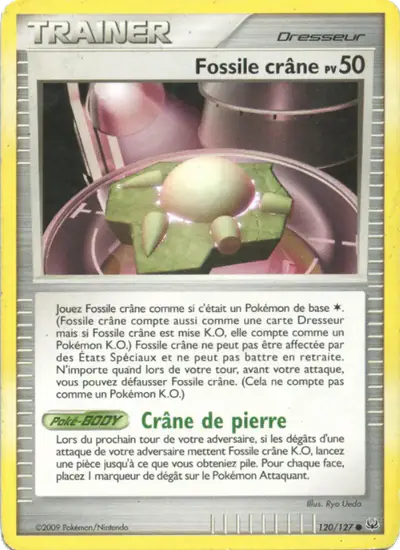 Image de la carte Pokemon Fossile crâne 120/127