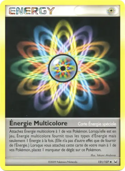 Image de la carte Pokemon Énergie Multicolore 121/127