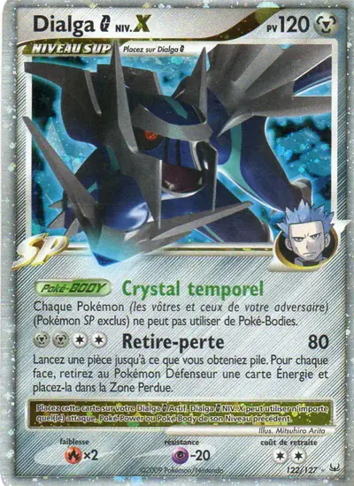 Image de la carte Pokemon Dialga  122/127