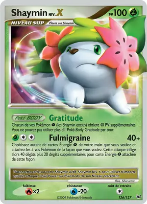 Shaymin 126/127