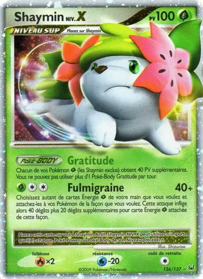 Image de la carte Pokemon Shaymin 126/127