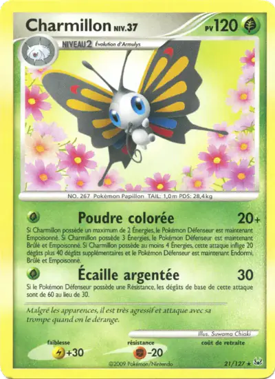 Image de la carte Pokemon Charmillon 21/127