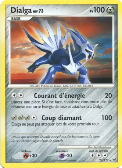 Image de la carte Pokemon Dialga 23/127