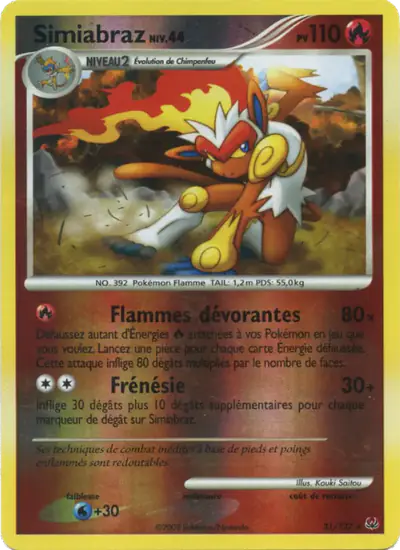 Image de la carte Pokemon Simiabraz 31/127
