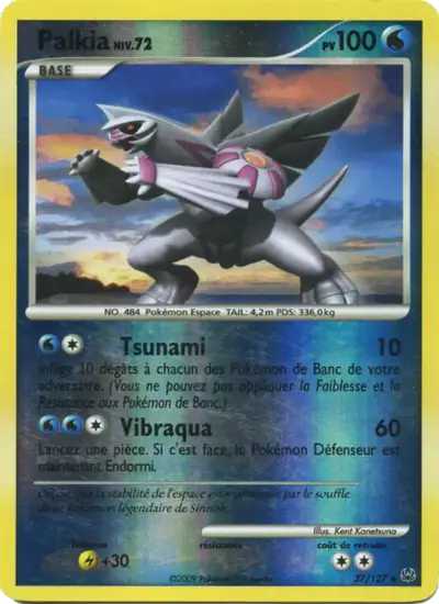 Image de la carte Pokemon Palkia 37/127