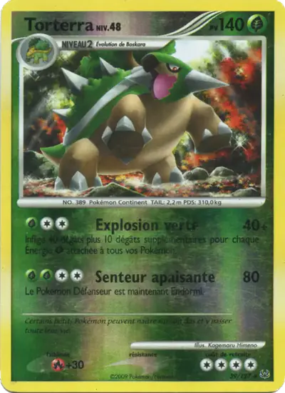 Image de la carte Pokemon Torterra 39/127