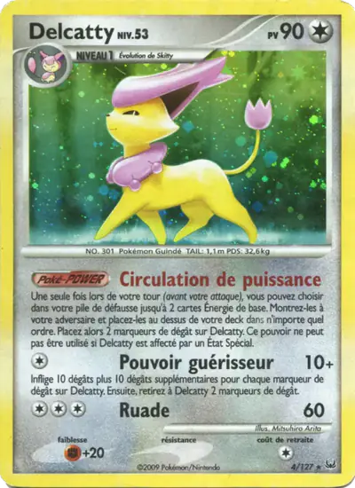 Image de la carte Pokemon Delcatty 4/127