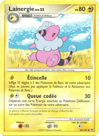 Image de la carte Pokemon Lainergie 48/127