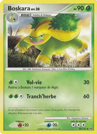 Image de la carte Pokemon Boskara 49/127