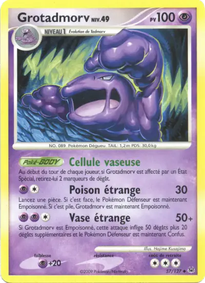Image de la carte Pokemon Grotadmorv 57/127