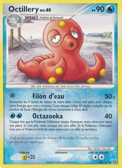 Image de la carte Pokemon Octillery 58/127