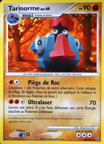 Image de la carte Pokemon Tarinorme 60/127