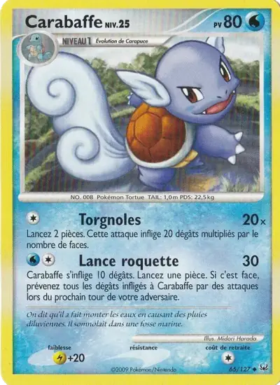 Image de la carte Pokemon Carabaffe 65/127