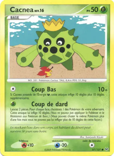 Image de la carte Pokemon Cacnea 67/127