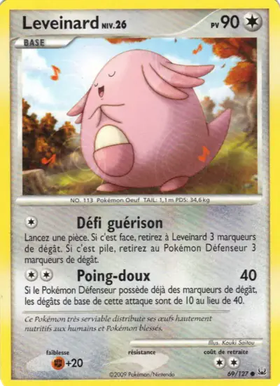 Image de la carte Pokemon Leveinard 69/127