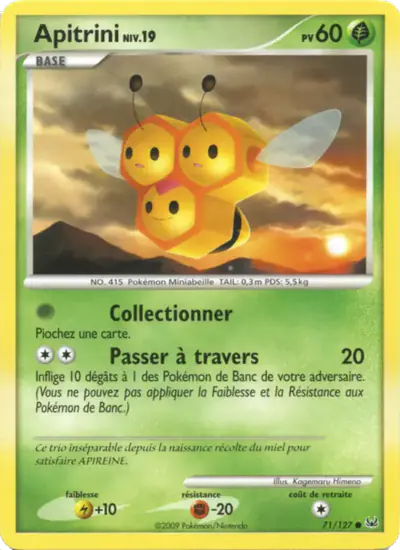 Image de la carte Pokemon Apitrini 71/127
