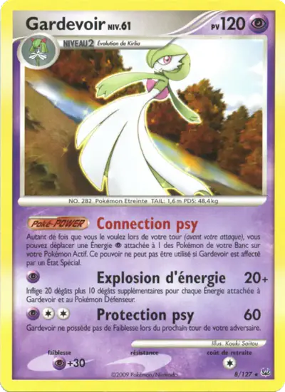 Image de la carte Pokemon Gardevoir 8/127