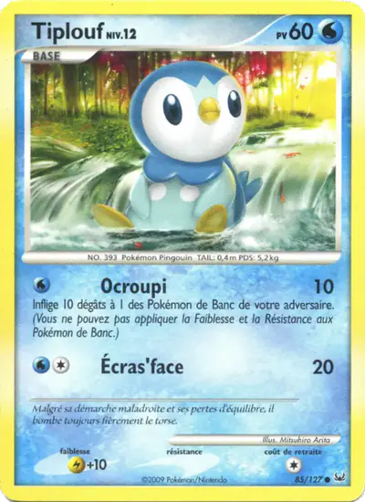 Image de la carte Pokemon Tiplouf 85/127