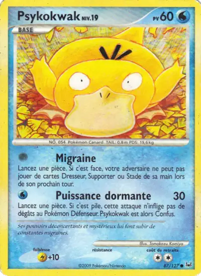 Image de la carte Pokemon Psykokwak 87/127