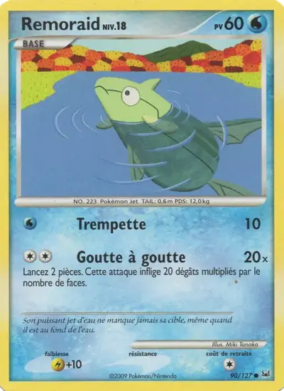 Image de la carte Pokemon Remoraid 90/127